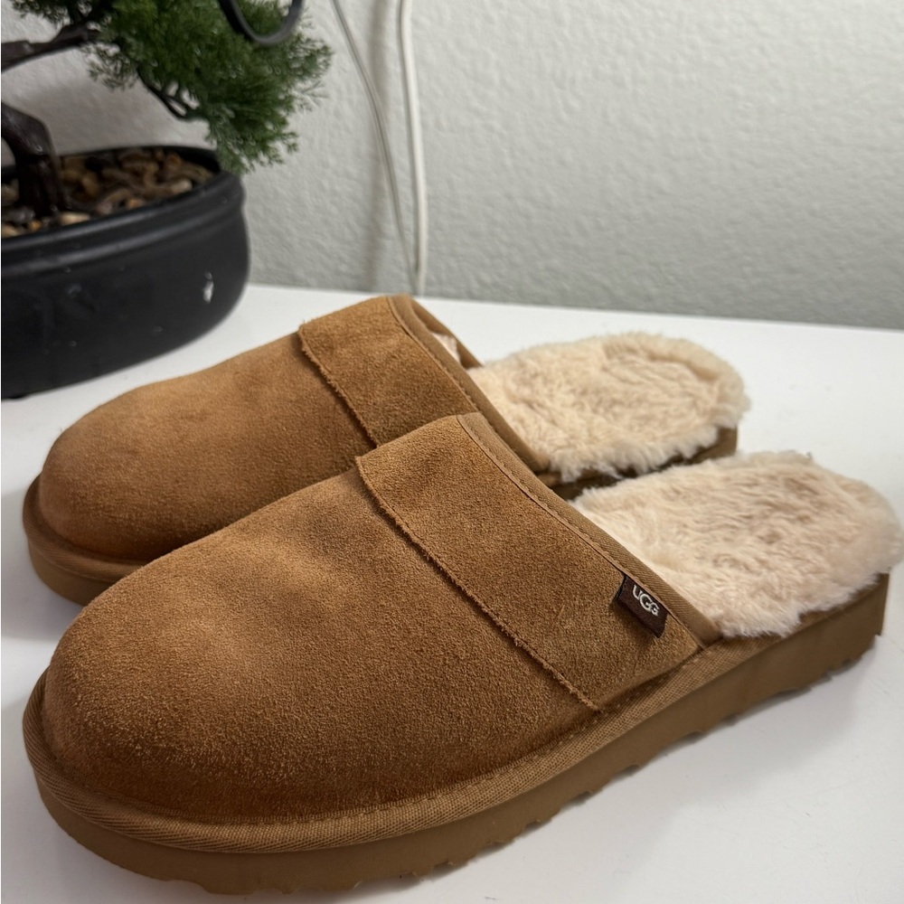 UGG Men's Brown Slip-On Loafers - Picture 2 of 5